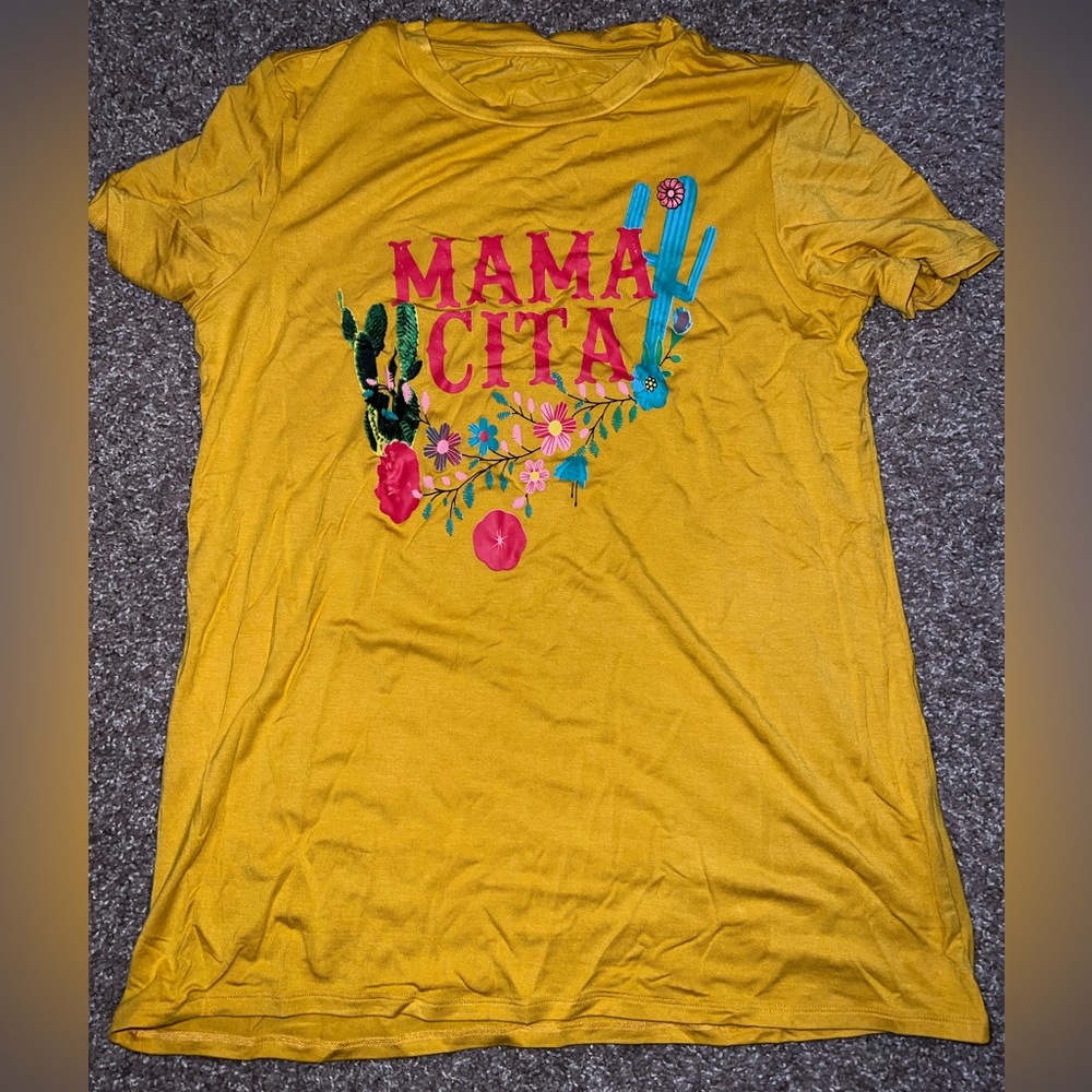 Women’s top. “Mamacita” 2 available sizes M&XL